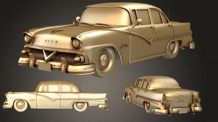Автомобили и транспорт (Ford fairline, CARS_1657) 3D модель для ЧПУ станка